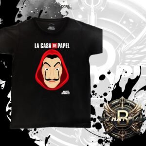 Remera algodon basica La Casa de Papel