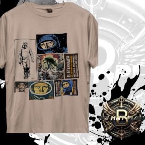 Remera algodon basica comic Eternauta
