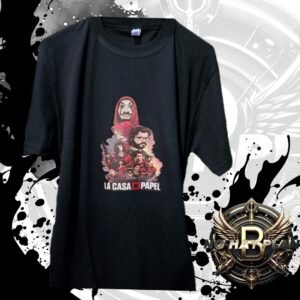 Remera algodon basica Casa de Papel