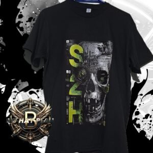 Remera algodon basica Calavera S2H